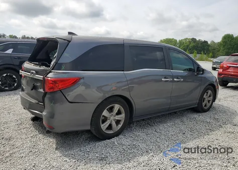 2019 Honda Odyssey Exl из США, поврежденный, VIN 5FNRL6H72KB012691